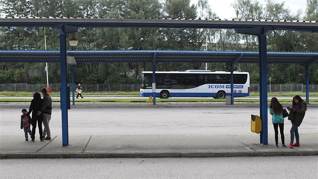 Stvajc autobusov ndra v Humpolci. V pipravovanm integrovanm dopravnm systmu na nj, ale ani na ndra budouc, nechce kraj autobusy poutt. Podle nj je pli daleko od centra msta.