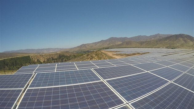 Fotovoltaick elektrrna Solek Group v Chile.