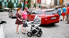 Prodejní výstava aut společnosti Mototechna se v Brně přesunula z Moravského... Prodejní výstava aut společnosti Mototechna se v Brně přesunula z Moravského...