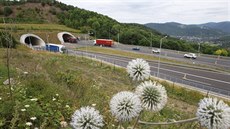 Dopravní omezení na Dálnici D8. ást vozovky je uzavena kvli nestabilnímu...