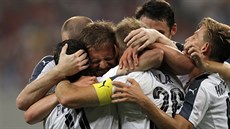 Plzeňská radost po druhé brance v síti FCSB v utkání 3. předkola Ligy mistrů v... Plzeňská radost po druhé brance v síti FCSB v utkání 3. předkola Ligy mistrů v...