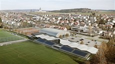 Na velký projekt nových kabin a dalšího zázemí s tribunami pro žďárský... Na velký projekt nových kabin a dalšího zázemí s tribunami pro žďárský...