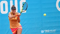 Americká tenistka Bernarda Peraová na turnaji v Olomouci. Americká tenistka Bernarda Peraová na turnaji v Olomouci.