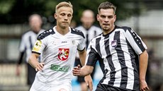 Filip Zorvan (vlevo) v dresu Hradce Králové Filip Zorvan (vlevo) v dresu Hradce Králové