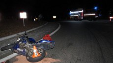 Motorka měla propadlou technickou kontrolu. Motorka měla propadlou technickou kontrolu.
