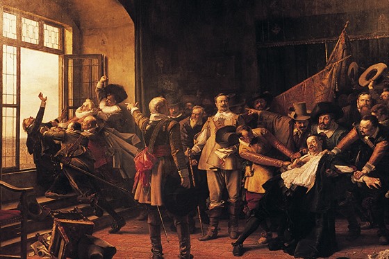 Praská defenestrace roku 1618