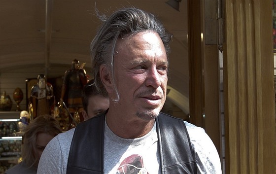 Mickey Rourke (Moskva, 11. srpna 2014)