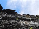 Via ferrata na Pastýské stn v Dín