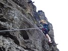 Via ferrata Pastýská stna v Dín