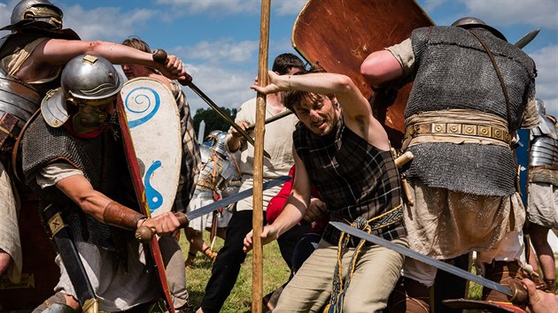 Festival keltsk kultury Lughnasad v roce 2017.