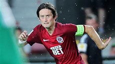 Tomá Rosický v utkání Sparta Praha - Bohemians 1905.