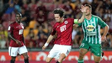 Tomá Rosický v utkání mezi Spartou a Bohemians.