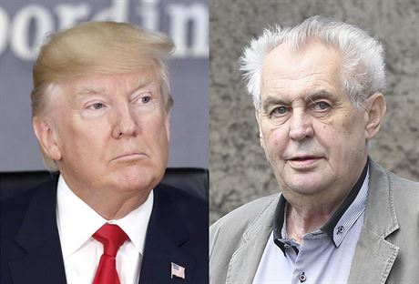 Prezidenti Donald Trump a Milo Zeman