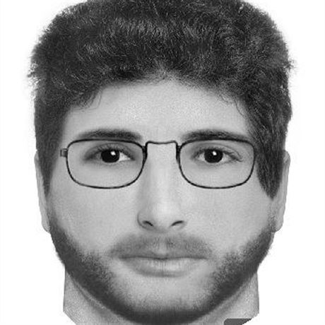 Identikit jednoho z pachatel útoku.