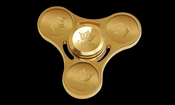 Nejdraí fidget spinnery na svt vyrábí luxusní ruské perkaství Caviar.