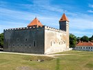 Estonský hrad Kuressaare (Arensburg)