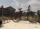 Pívoz v Nunikách má speciální dráky na kola.