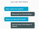 Hlasová asistentka Amazon Alexa na HTC U11