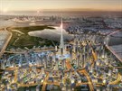 U dubajské The Tower od panla Santiaga Calatravy, která má práv dokonené...