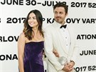 Floriana LIma a Casey Affleck (Karlovy Vary, 30. ervna 2017)