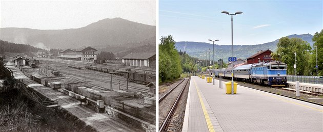 Železná Ruda - nádraží Železná Ruda - nádraží