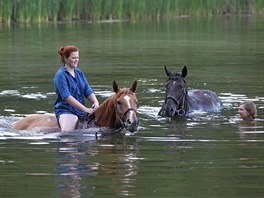 A druhý k dostal jméno Miguel. Oba vodu milují, hloubky jim nevadí.