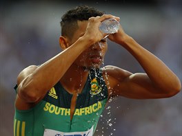 Jihoafrick bec Wayde van Niekerk se pipravuje na semifinlov zvod na 400...