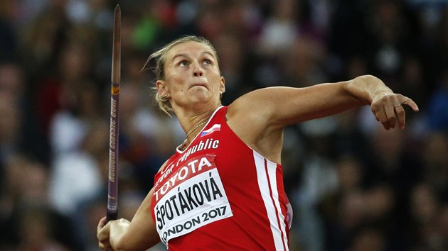 Otpaka Barbora potkov bhem finle MS v Londn.