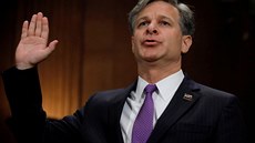 Christopher Wray v Senátu (12. ervenec 2017).