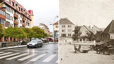 Tábor: dnešní náměstí Fr. Křižíka Tábor: dnešní náměstí Fr. Křižíka