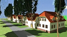 Takto měly vypadat domy, které stavební úřad v Pohoří na Šumavě nepovolil. Takto měly vypadat domy, které stavební úřad v Pohoří na Šumavě nepovolil.