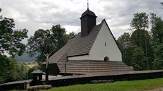 Kostel svaté Kateřiny pamatuje rozvinutou ves Tamovice u Štramberku. Obec... Kostel svaté Kateřiny pamatuje rozvinutou ves Tamovice u Štramberku. Obec...