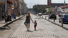 Masarykova třída v Teplicích. Masarykova třída v Teplicích.
