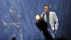 Nmecký zpvák Thomas Anders na festivalu Sázavafest ve Svtlé nad Sázavou.