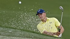 Jordan Spieth před PGA Championship při tréninkovém kole na hřišti v Quail... Jordan Spieth před PGA Championship při tréninkovém kole na hřišti v Quail...