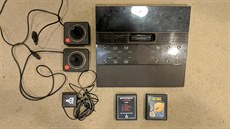 Vzácný prototyp nikdy nevydané konzole Atari 2700 Vzácný prototyp nikdy nevydané konzole Atari 2700