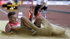 Český dálkař Radek Juška ve finále MS v Londýně Český dálkař Radek Juška ve finále MS v Londýně