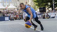 Ondřej Šiška z týmu Humpolce během pražského turnaje World Tour Ondřej Šiška z týmu Humpolce během pražského turnaje World Tour