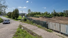 U křižovatky Mileta v Hradci Králové začala příprava stavby obchodního domu... U křižovatky Mileta v Hradci Králové začala příprava stavby obchodního domu...