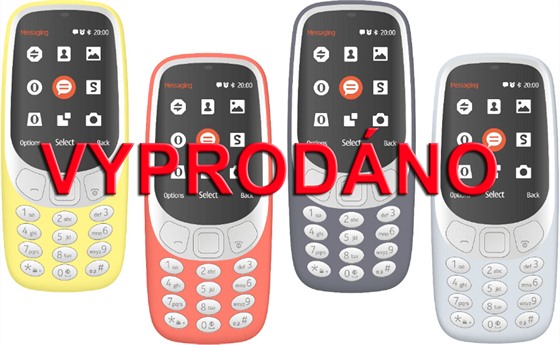 Nokia 3310 je obtín dostupná