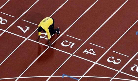 LOUENÍ. Usain Bolt se piel v nedli rozlouit s diváky, se stadionem a vlastn i s celou svojí kariérou.