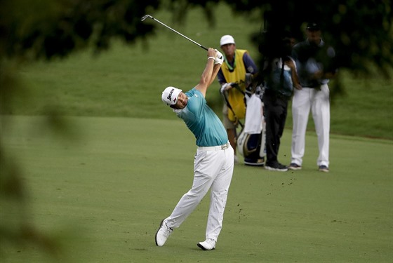 Hideki Macujama ve druhém kole na PGA Championship