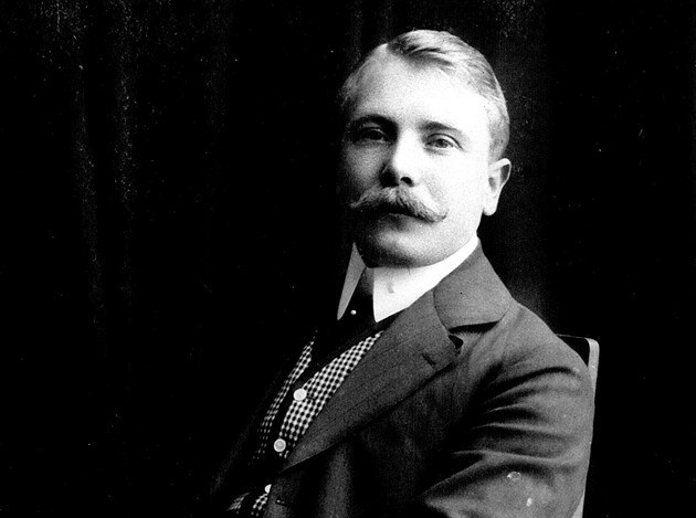 Hugo Vavreka na snímku, který vznikl mezi lety 1910 a 1912.
