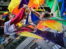 Pochod hrdosti gay, leseb, bisexuál i translidí (LGBT) Prague Pride...