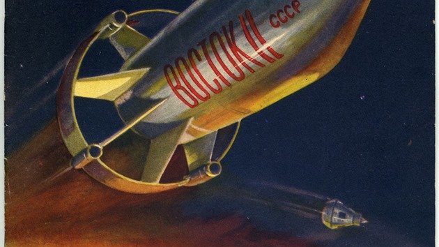 Model Vostoku z polské řady sešitů Mały modelarz (1962). Všimněte si prstence s... Model Vostoku z polské řady sešitů Mały modelarz (1962). Všimněte si prstence s...