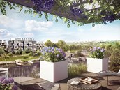 Rezidence DOCK nabízí moderní byty, výhled na Vltavu i přístaviště Rezidence DOCK nabízí moderní byty, výhled na Vltavu i přístaviště