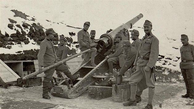 Rakousko-uhersk 12cm kanon vzor 1880