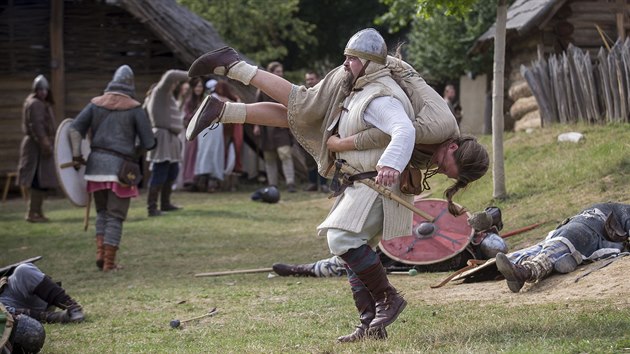 Dvanct ronk historickho festivalu Veligrad 2017 (12. srpna 2017).