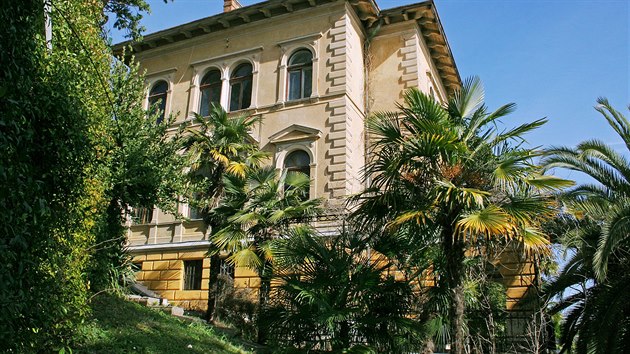 Chorvatsko, Jadran, Opatija. Vila Panciera je na prodej za za 3,3 milionu eur, v pepotu 87,1 milionu korun. 