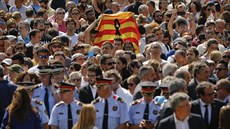 Barcelona minutou ticha uctila obti tvrteního útoku (18. srpna 2018)